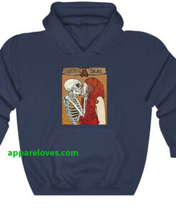 Grateful Dead Kissing Skeleton Hoodie THD