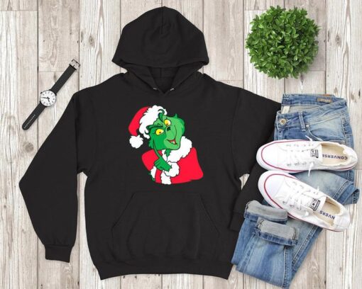 Grinch hoodie, the grinch, christmas hoodie