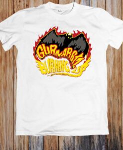 Guana Batz Burning Retro Hipster Unisex T Shirt