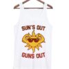 Guns Out Racerback TankTop AY