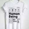 HUMAN BEING Tshirt DAP