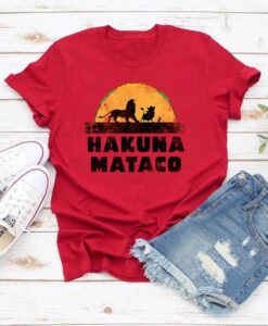 Hakuna Mataco O-Neck T-Shirt ZNF08