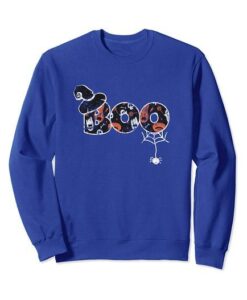 Halloween Boo Spider Sweatshirt ZNF08