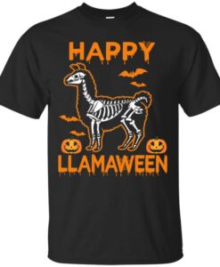 Halloween Happy Llamaween T-Shirt