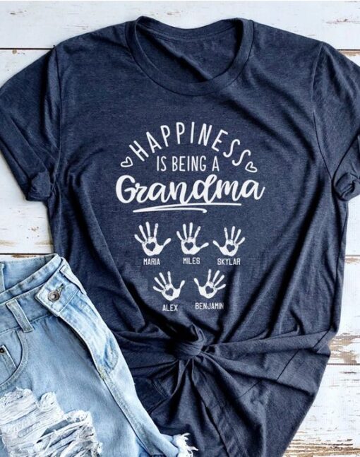 Happiness Grandma Shirt ZNF08