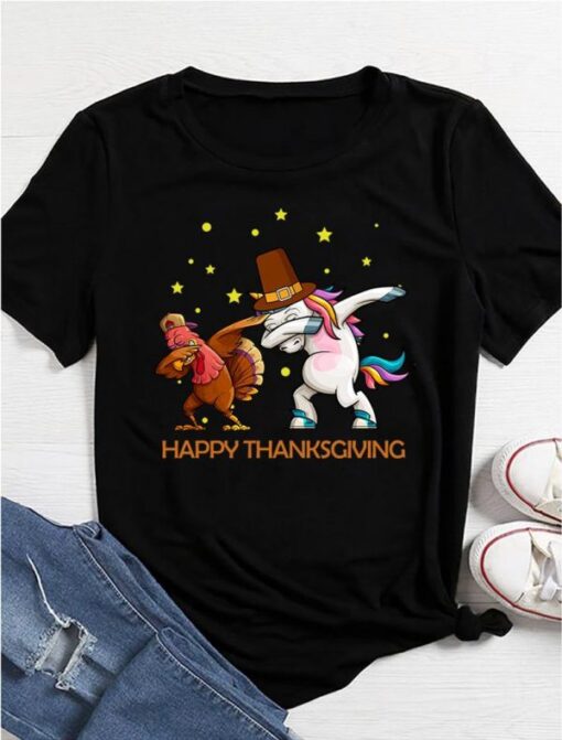 Happy Thanksgiving Fall Autumn T Shirt