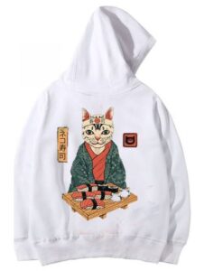 Harajuku Japanese men Hoodies ZNF08