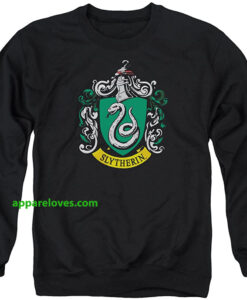 Harry Potter Slytherin Crest Sweatshirt thd