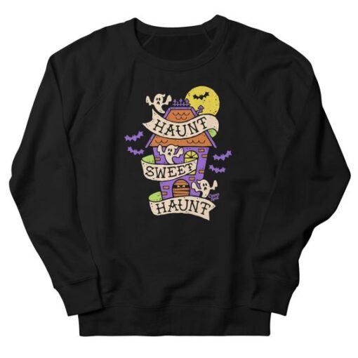 Haunt Sweet Haunt by Casper Spell SWEATSHIRT ZNF08