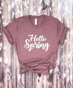 Hello Spring T-shirt ZNF08