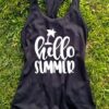 Hello Summer Tank Top ZNF08