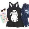 Hipster Rabbit Womens Tank Top ZNF08