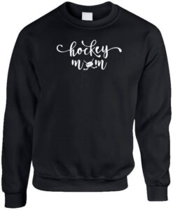 Hockey Mom Sticks Puck Sweatshirt