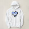 Honduras Heart Hoodie ZNF08