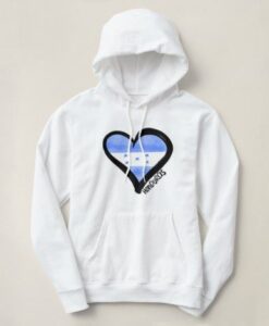 Honduras Heart Hoodie ZNF08