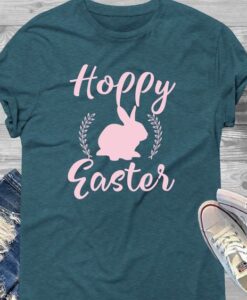 Hoppy Easter Short-Sleeve T-Shirt ZNF08