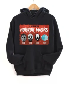 Horror Friends Halloween Funny COVID Sweatshirt