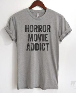 Horror Movie Addict T-shirt ZNF08