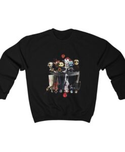 Horror Movie Characters Friends Sweatshirt