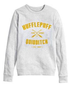 Hufflepuff Quidditch Sweatshirt - Copy