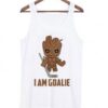 I Am Goalie Tank Top DAP