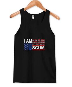 I Am Human Scum Tank Top ZNF08