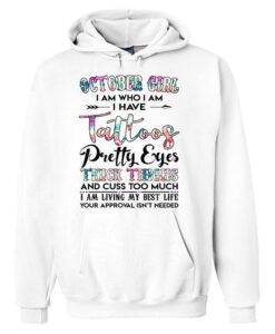 i am who i am have tattos hoodie znf08