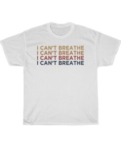 I Can't Breathe Black Lives Matter T-Shirt