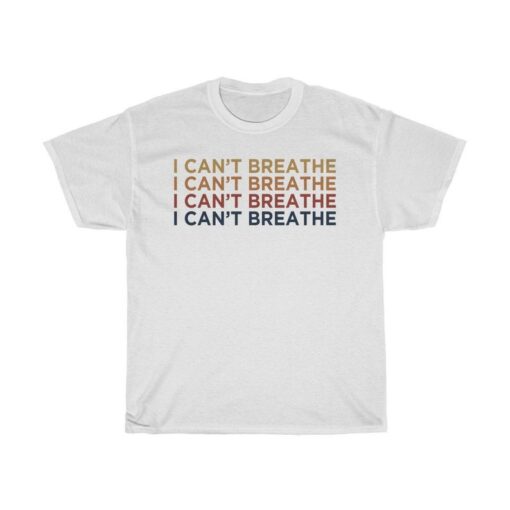 I Can't Breathe Black Lives Matter T-Shirt