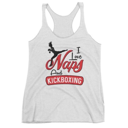 I Love Naps and Kickboxing Women's tank top ZNF08