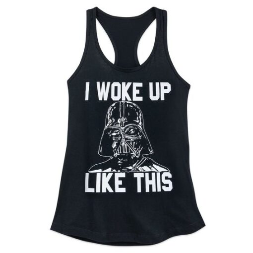 I WOKE UP LIKE THIS TANK TOP ZNF08