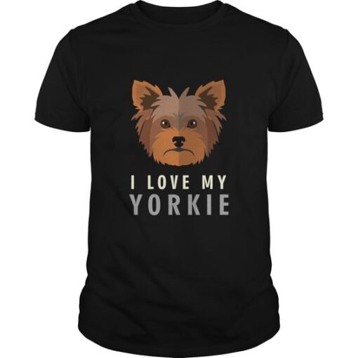 I love my yorkie T-Shirt DAP