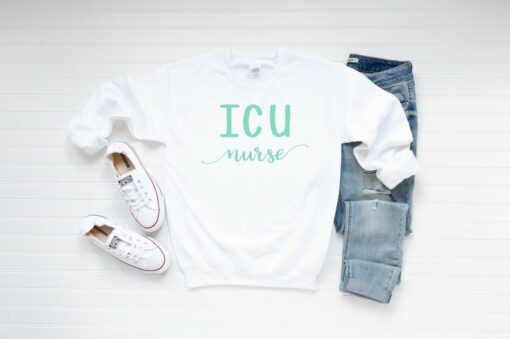 ICU Nurse Crewneck Sweatshirt