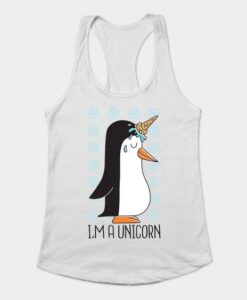 I'm A Unicorn Penguin Unicorn Tank Top Women ZNF08