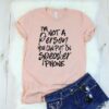 I'm Not a Person T-shirt ZNF08