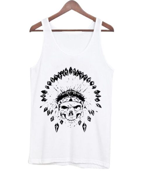 Indian Skull Tanktop ZNF08