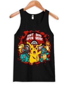 Inside Pikachu Tanktop ZNF08