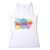 Iowa State Fair White Throwback Racerback Tank ZNF08