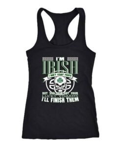 Irish Racerback Tank Top ZNF08