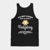 It s Not Always Easy To Hug A Hedgehog Animal Humor Tank Top ZNF08