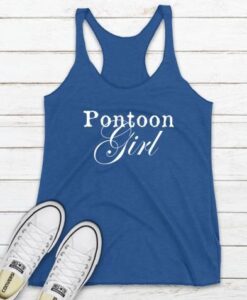 Items similar to Pontoon Girl Racer Back Tank Top ZNF08