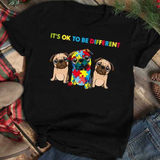 It's Ok To Be Different Autism Awareness T-Shirt Unisex