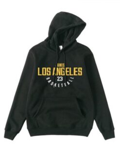 James Los Angeles 23 Basketball Hoodie