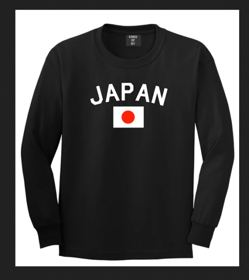 Japan With Japanese Flag SWEATSHIRTS THD