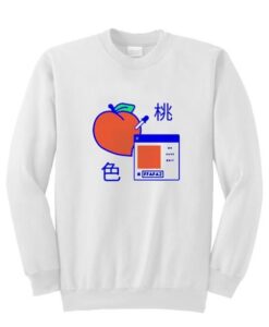 Japanese Peach sweatshirt ZNF08