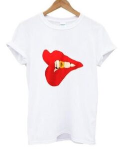 Jared Letto Lips T Shirt ZNF08