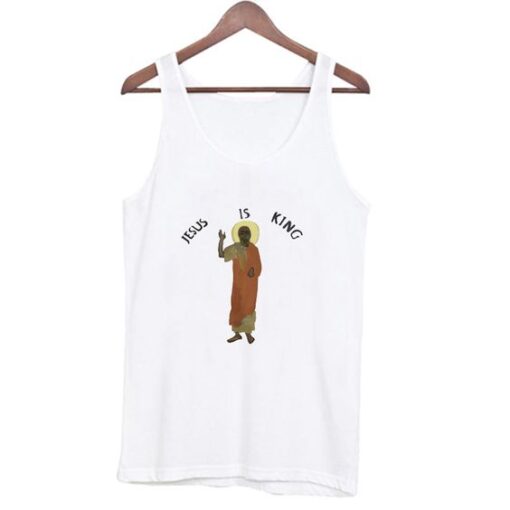 Jesus is King Tank Top ZNF08