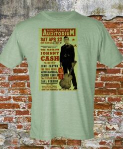 Johnny Cash live at the Minneapolis Auditorium T-shirt