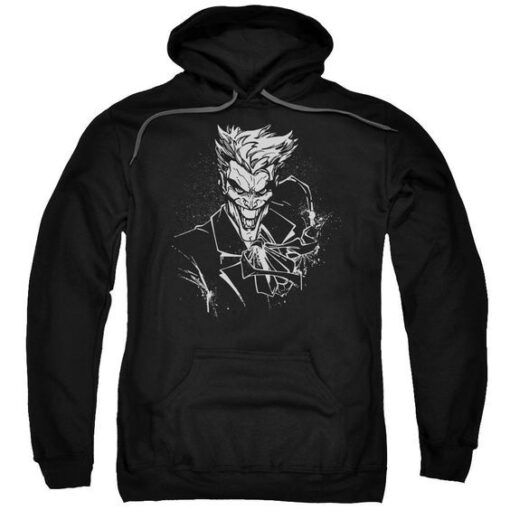 Joker'S Splatter Smile Mens Pullover Hoodie ZNF08