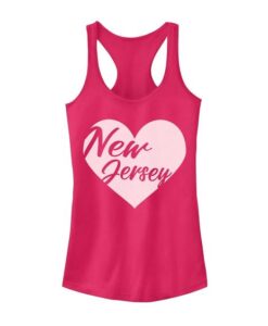 Juniors' Fifth Sun New Jersey Heart Tank ZNF08